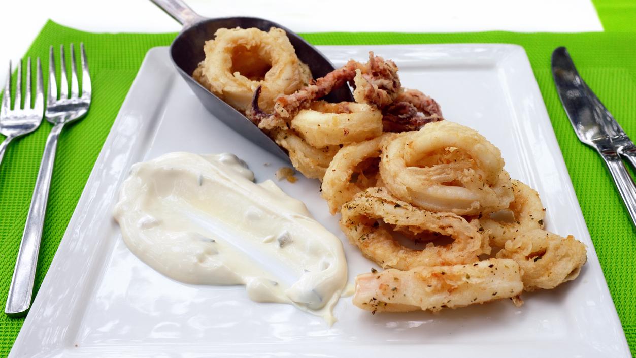 Salt and Pepper Calamari Atkins Low Carb Diet